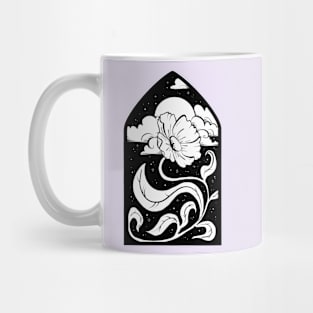 I bloom at night - white Mug